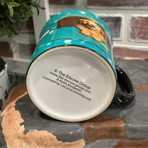 🔵 2/$10 - Keith Kimberlin Puppy Dog Coffee Mug Cup - Very gently used condition - Picture 7 of 10